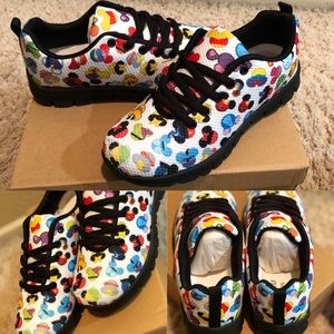 Mickey Head Sneakers